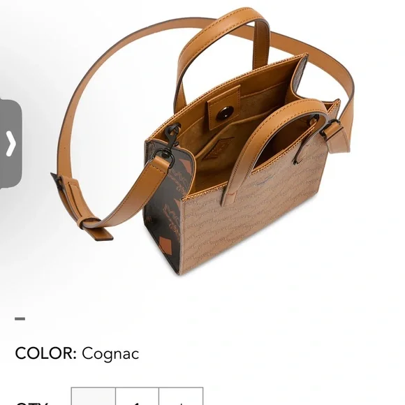 MCM Aren Crossbody Bag NWT - Picture 5 of 14